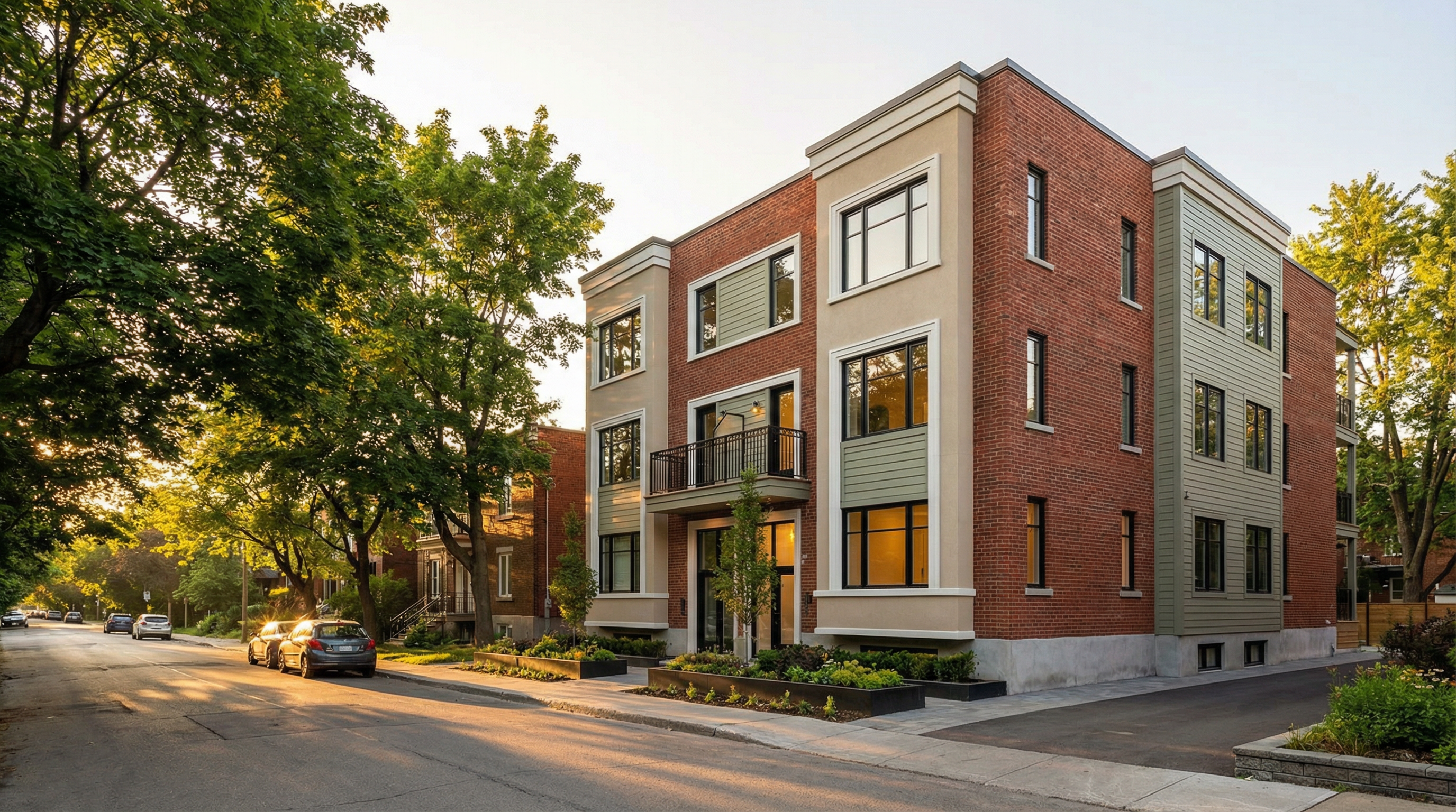 Gestion immobilière Montréal — immeuble résidentiel géré par Gestion Velora — syndicat de copropriété et location